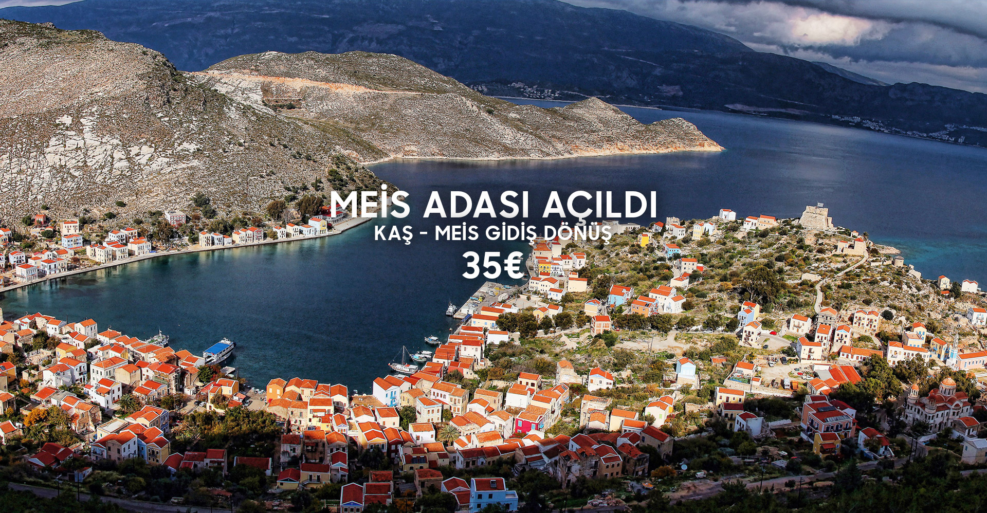 Kaş Meis Adası Feribot Seferleri Başladı